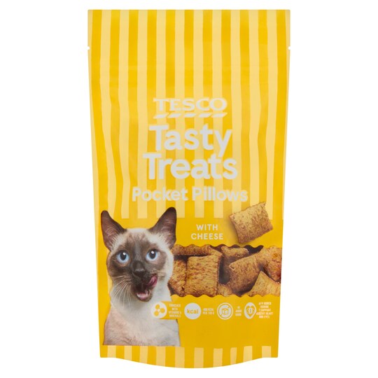 Tesco Tasty Treats Pocket Pillows With Cheese 65G Tesco Groceries