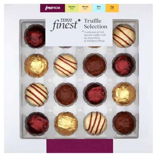 Tesco Finest Free From Truffle Selection 166G