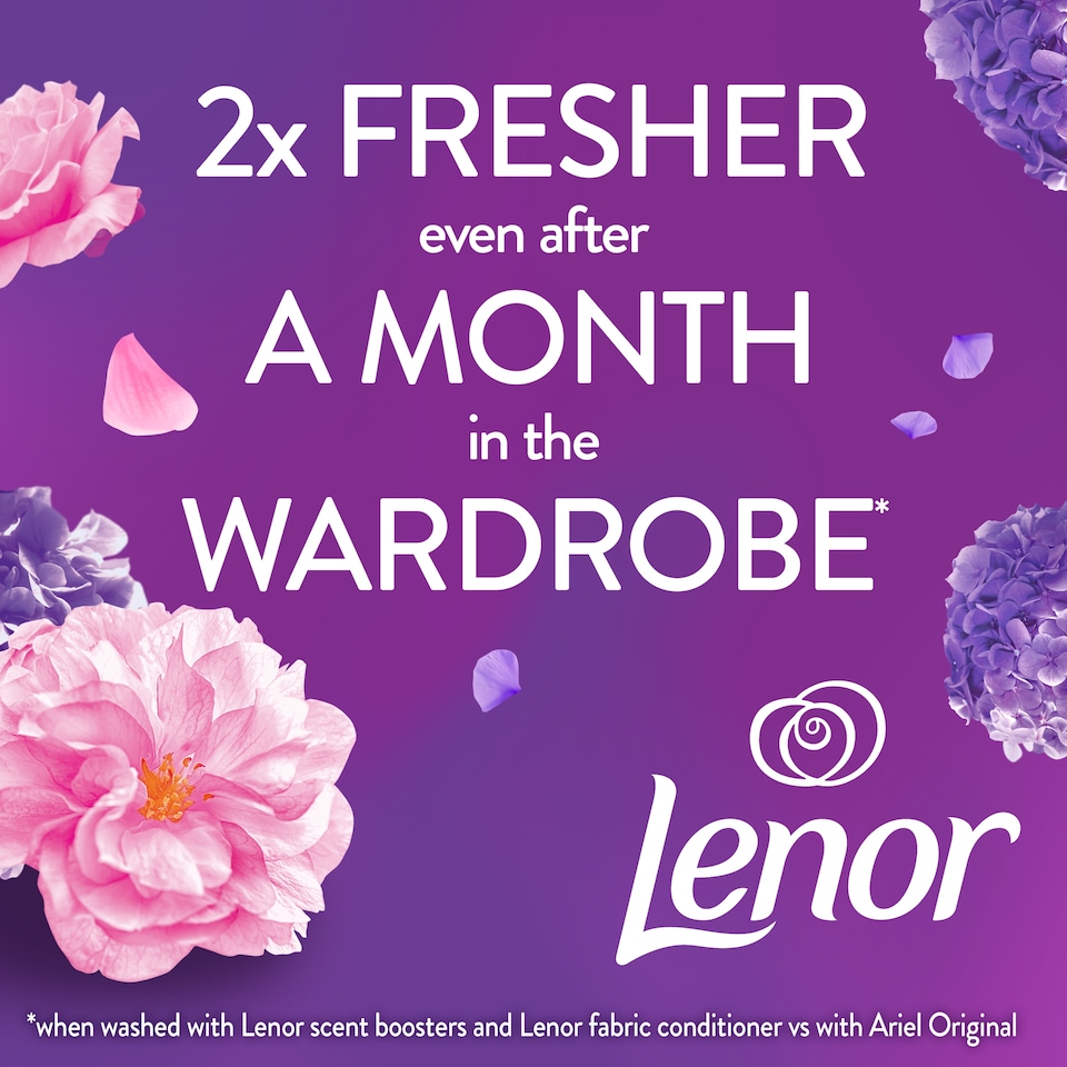 image 1 of Lenor In-Wash Scent Booster Exotic Bloom & Moonlight Lily 495g