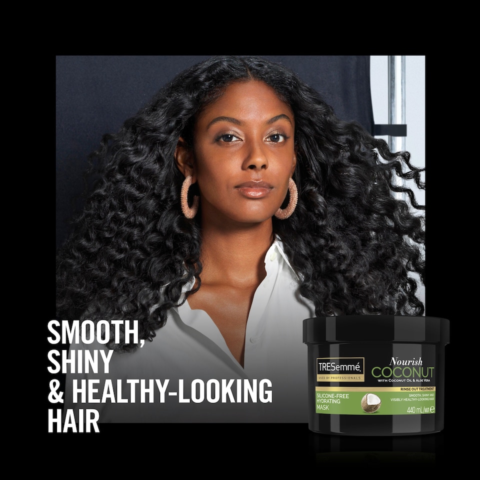 image 1 of Tresemme Nourish Coconut Silicone Free Hydrating Mask 440Ml