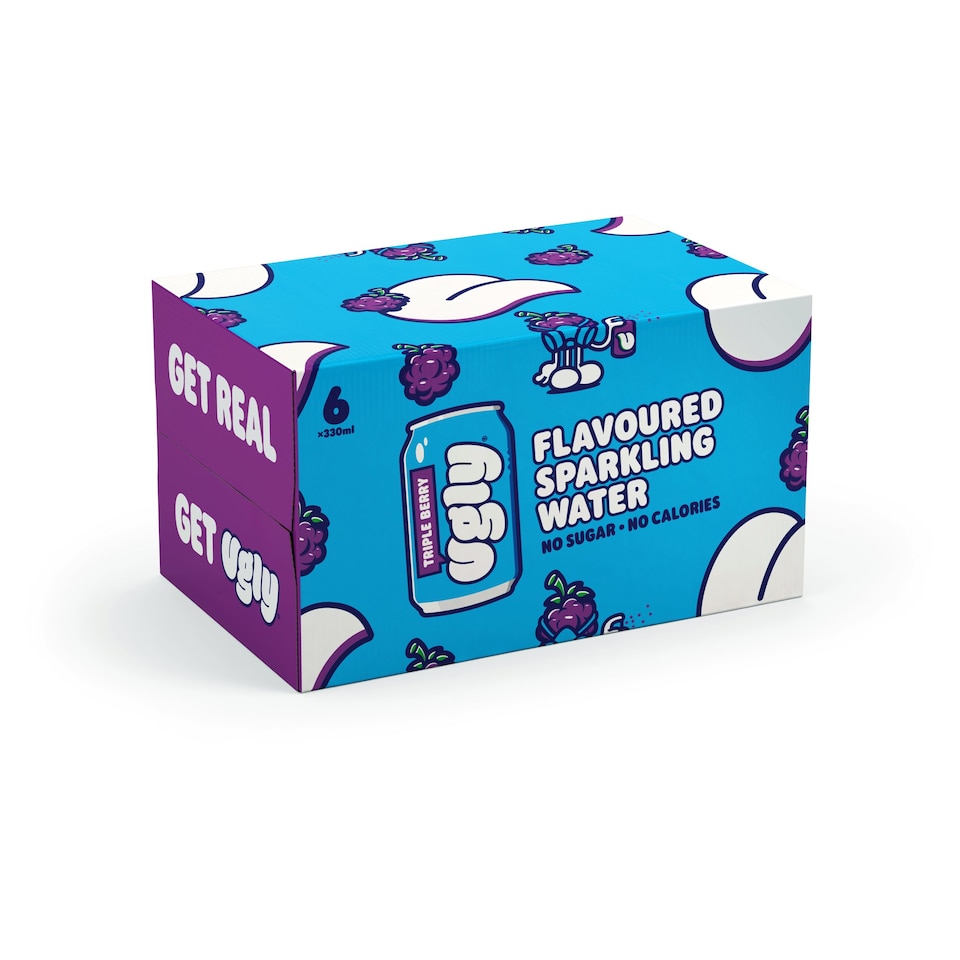 Ugly Drinks Triple Berry 6X330ml