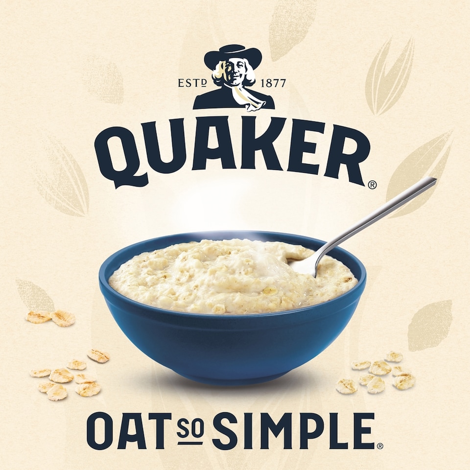 image 1 of Quaker Oat So Simple Gluten Free Porridge Sachets 10x35g