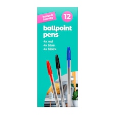 Keep It Handy Ballpoint Pens 12 Pack