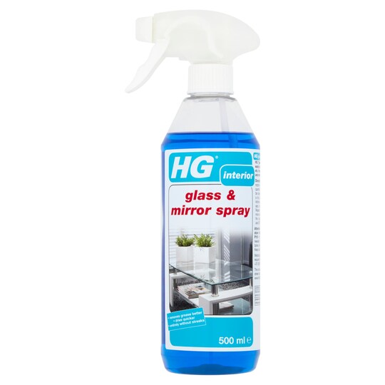 Hg Glass & Mirror Spray 500Ml Tesco Groceries