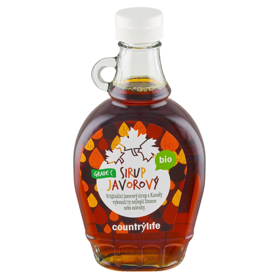obrázok 1 z Country Life Sirup javorový 100% grade C bio 250 ml