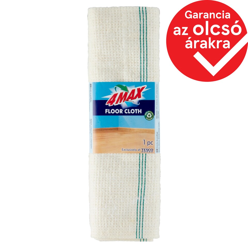 4MAX felmosókendő 48 cm x 60 cm