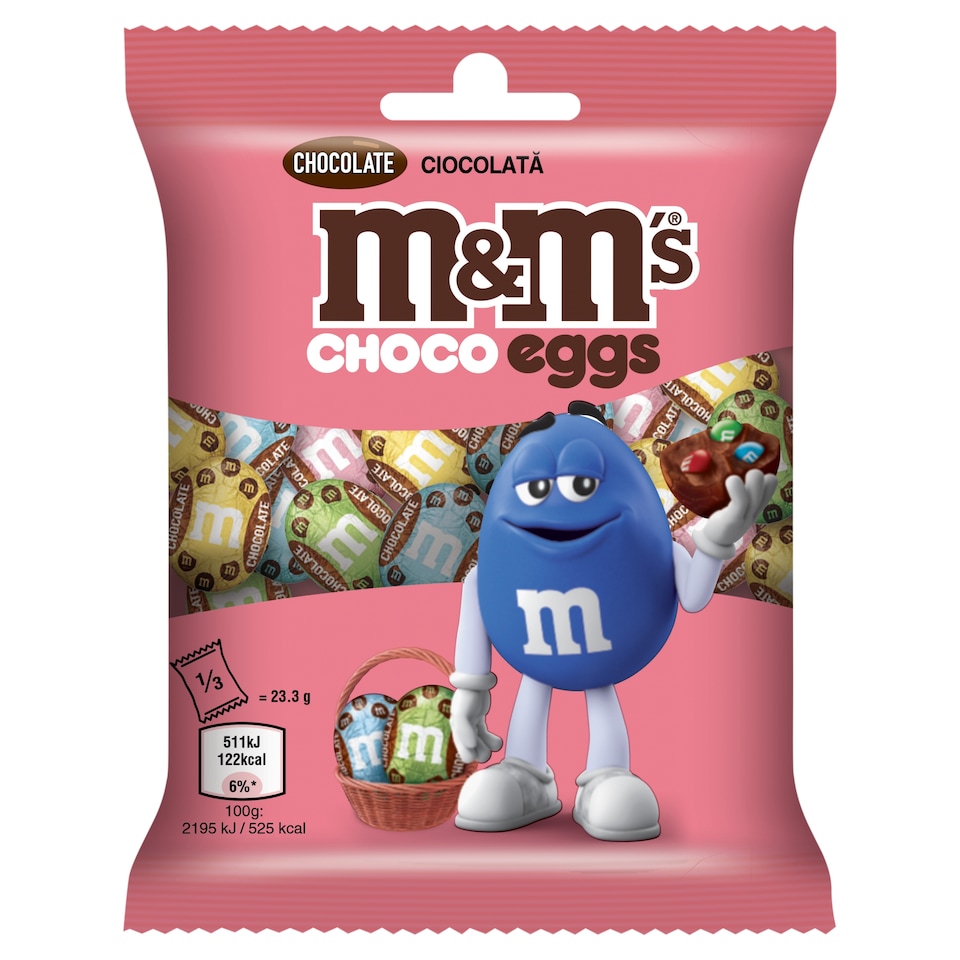 M&M's Mliečne čokoládové vajíčka 70 g