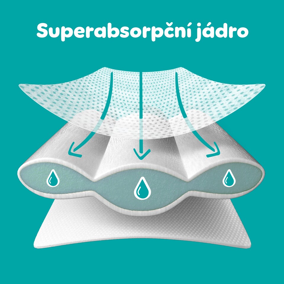 image 1 of Pampers Active Baby Size 3, 152 Nappies, 6kg-10kg