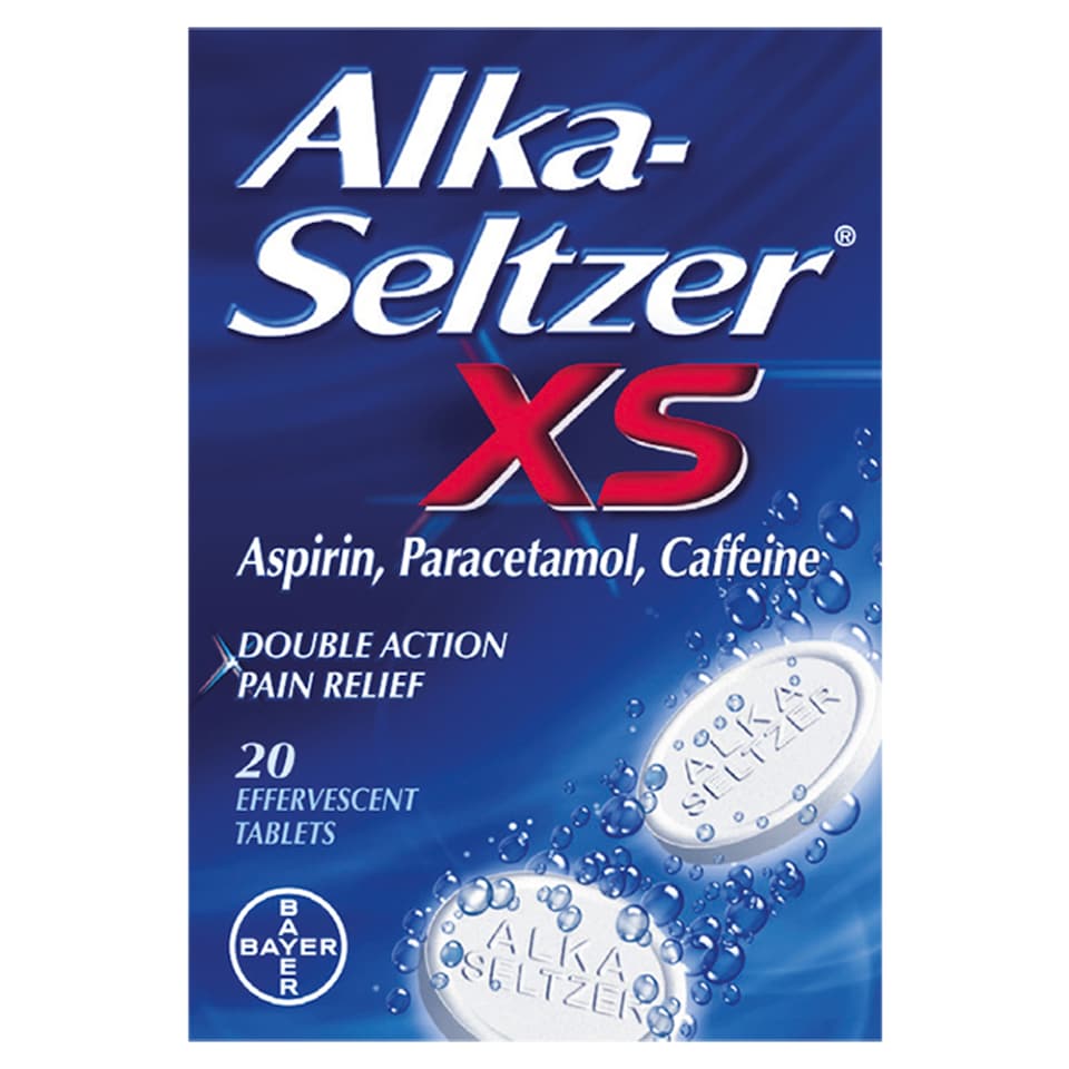 image 1 of ALKA SELTZER XS Double Action Tablets 20 pack