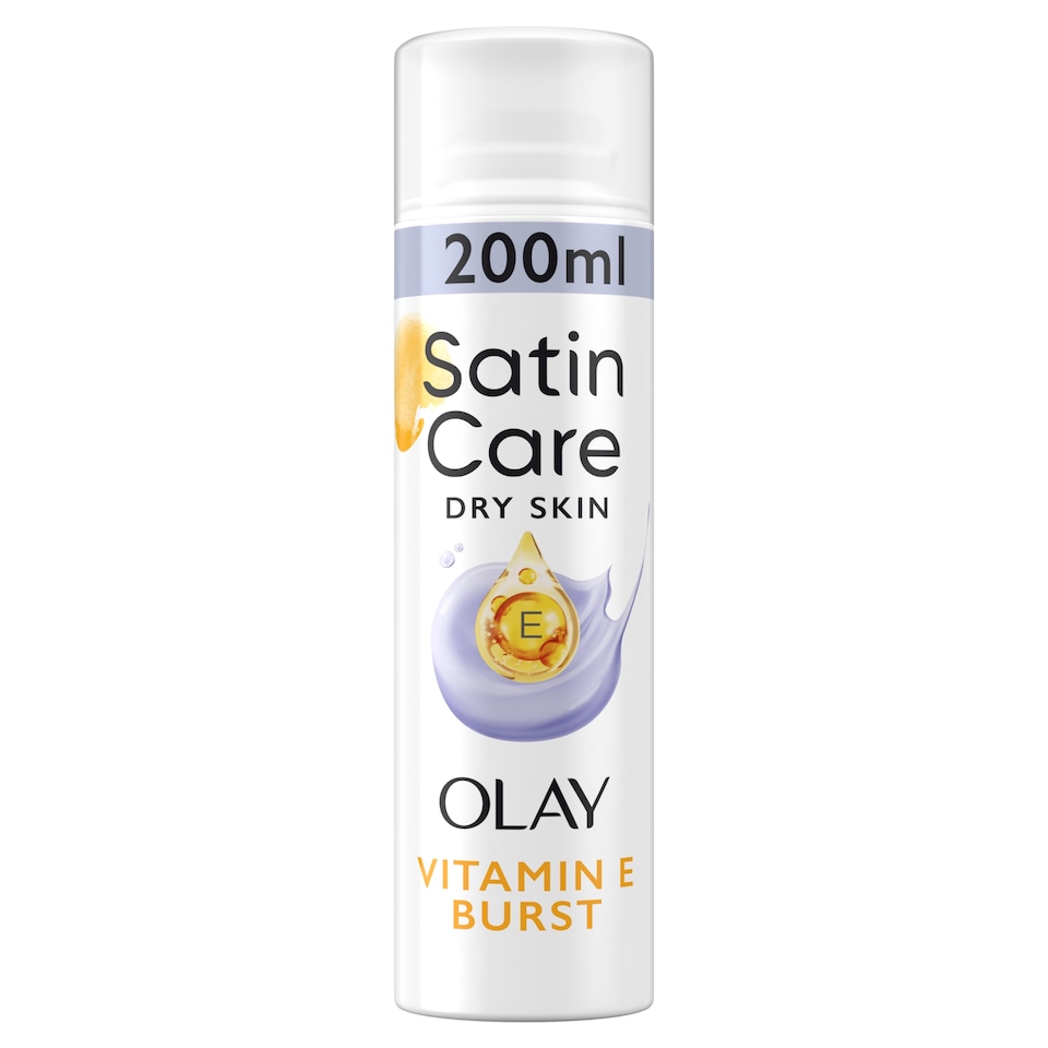 image 1 of Gillette Satin Care Dry Skin Shaving Gel 200Ml