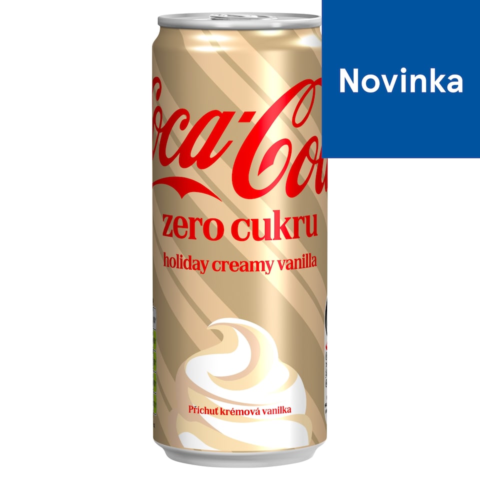 Coca-Cola Zero Sugar Holiday Creamy Vanilla 330 ml