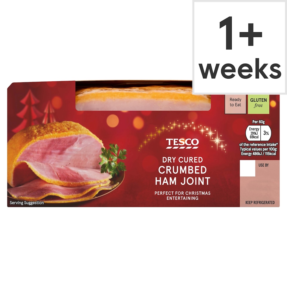 Tesco Crumbed Ham Joint 500G