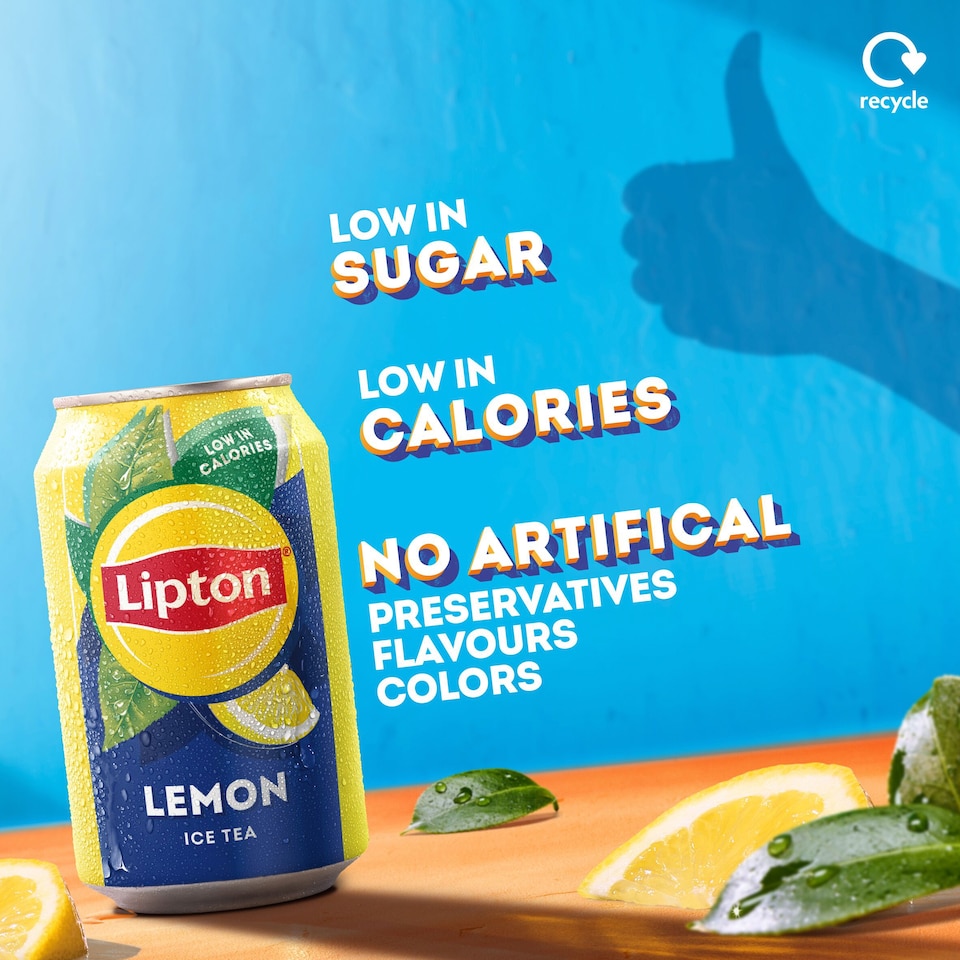 image 1 of Lipton Lemon Ice Tea 6 X 330Ml