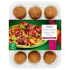 Tesco Plant Chef 12 Meat Free Balls 336G