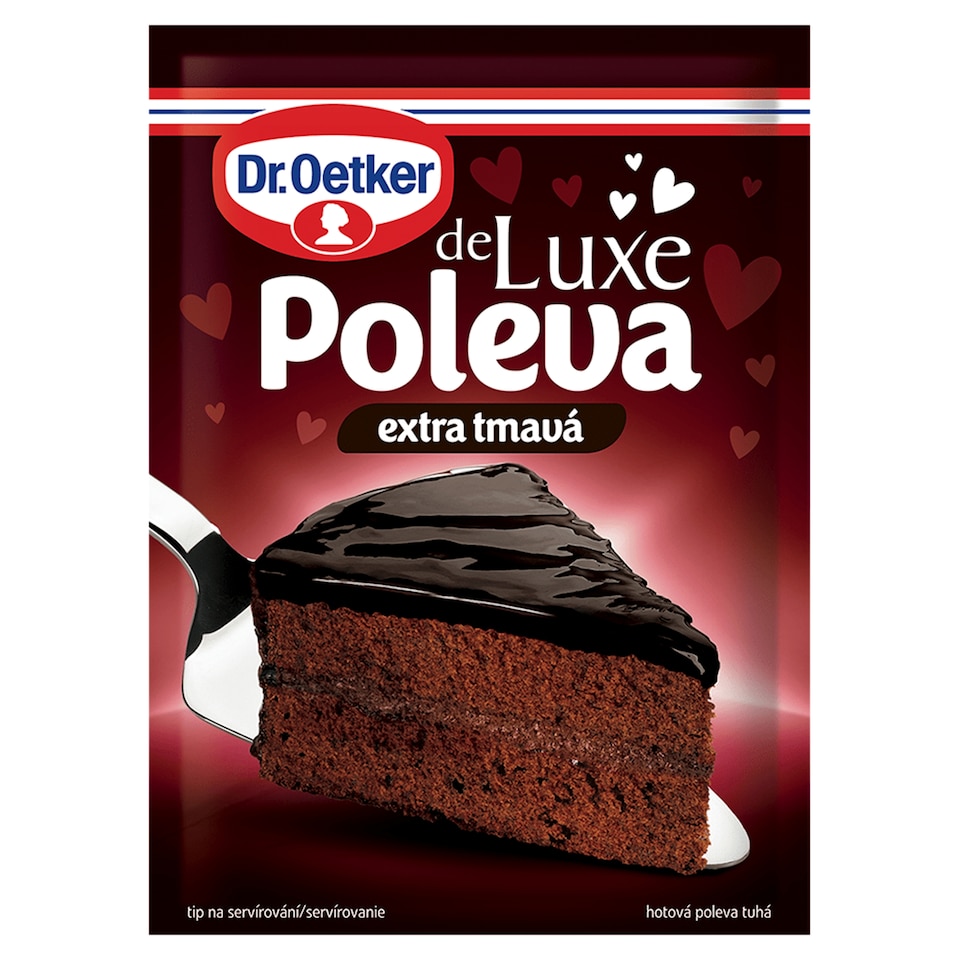 Dr. Oetker Topping de Luxe Extra Dark 100g