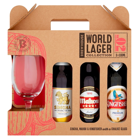 Mad About World Lager Gift Set Tesco Groceries