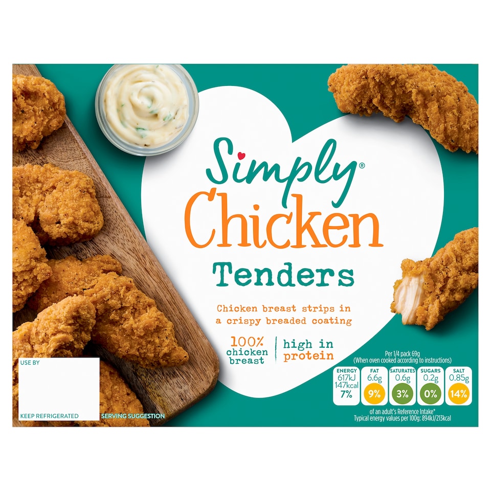 Simply Chicken Tenders 300G