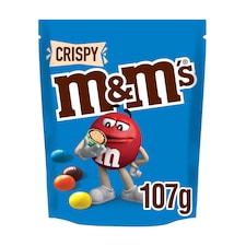 M&M's Crispy Milk Chocolate Bag 107g