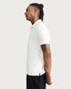 image 1 of F&F Pure Cotton Textured Polo Shirt in Cream