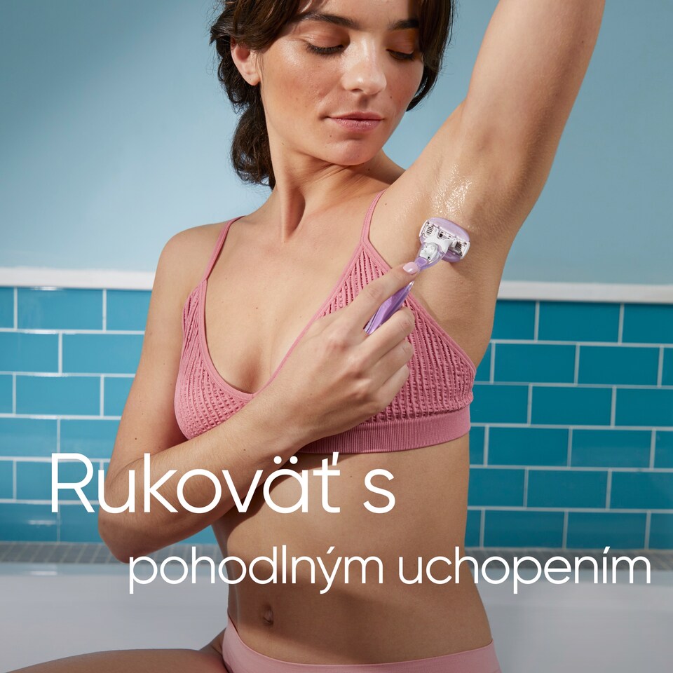 obrázok 1 z Gillette Venus Comfortglide Breeze Holiaci Strojček – 2 Čepieľky