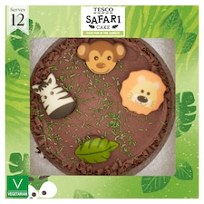 Tesco Chocolate Safari Cake