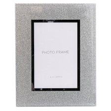 Candlelight Sparkle Glass Photo Frame 4X6