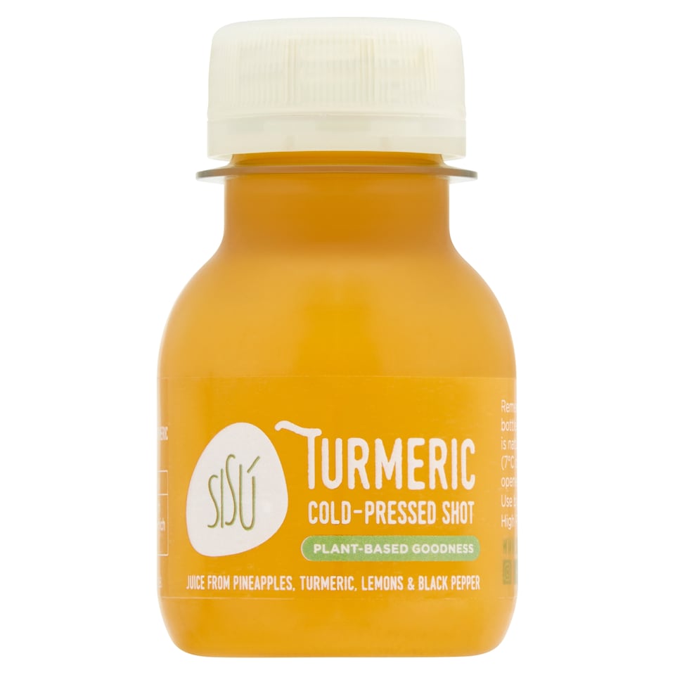 SISU TURMERIC COLD-PRESSED SHOT 60ML