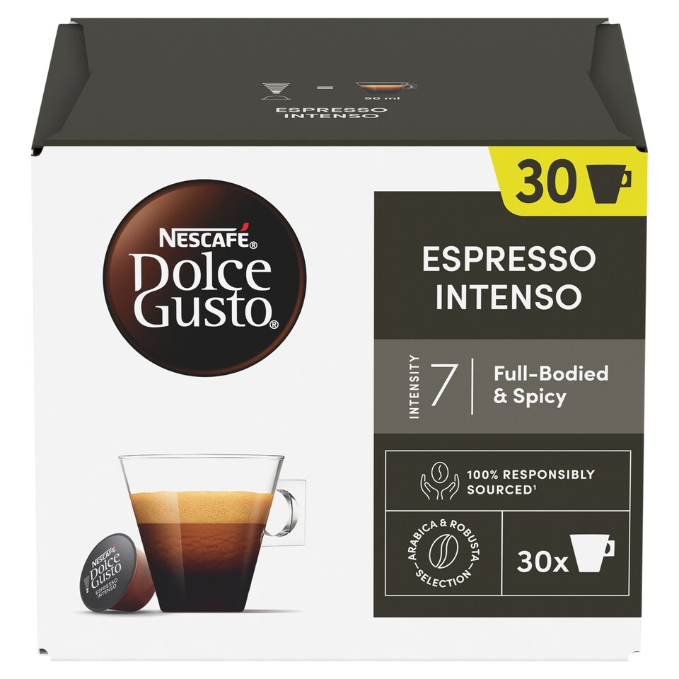 NESCAFÉ Dolce Gusto Espresso Intenso - káva v kapsulách - 30 kapsúl v balení