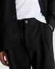 image 2 of The F&F Edit Cupro Co-ord Joggers in Black