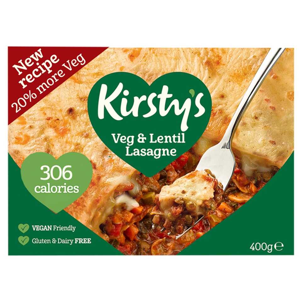 Kirsty's Lentil Lasagne 400G