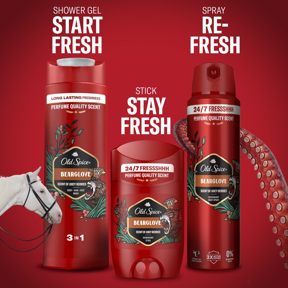 obrázok 1 z Old Spice Bearglove Tuhý Dezodorant Pre Mužov 65ml