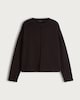 image 5 of F&F Seam Detail Crew Neck Long Sleeved Co-Ord Top in Brown