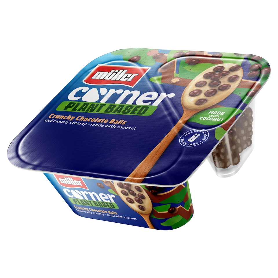 image 1 of Muller Corner Plant Based Yoghurt Crunchy Chocolate Balls 125g