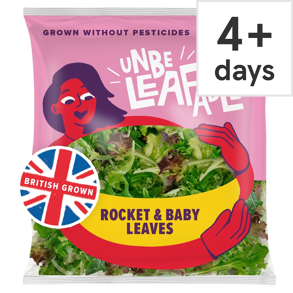 Unbeleafable Rocket & Baby Leaves 80g