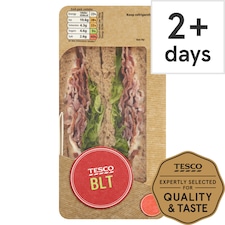 Tesco Bacon Lettuce & Tom Sandwich