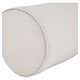image 3 of F&F Home Hotel Silver Cotton Bolster Cushion