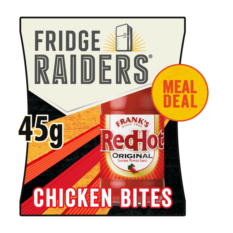 Fridge Raiders Frank's Red Hot Chicken Breast Bites 45g