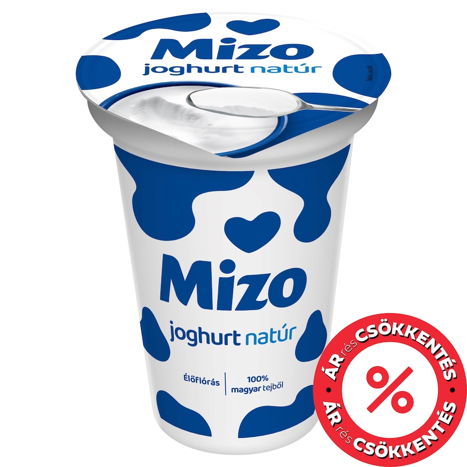 Mizo Unflavoured Yoghurt with Live Cultures 330 g