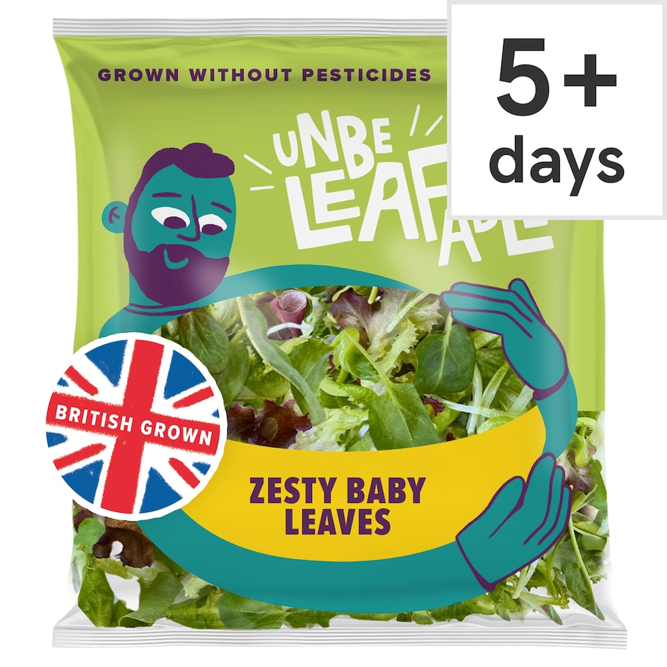 image 1 of Unbeleafable Zesty Baby Leaves 80g