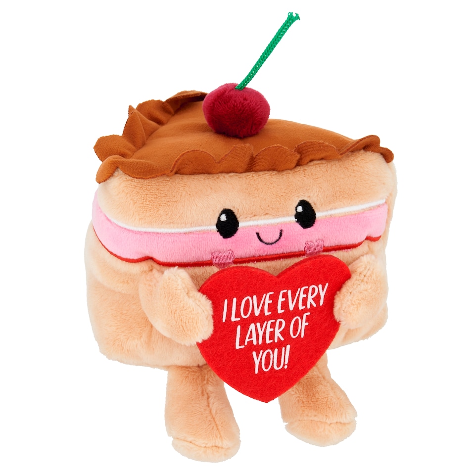 image 1 of Tesco Valentines Food Plush Assortment
