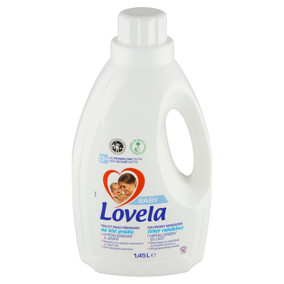Lovela Baby Liquid Detergent for Whites 16 Washes 1.45 L