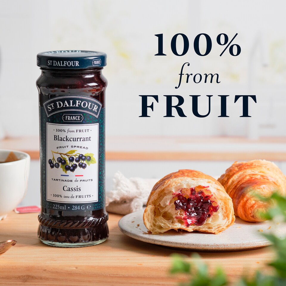 image 1 of St Dalfour Blackcurrant Fruit Spread 284G