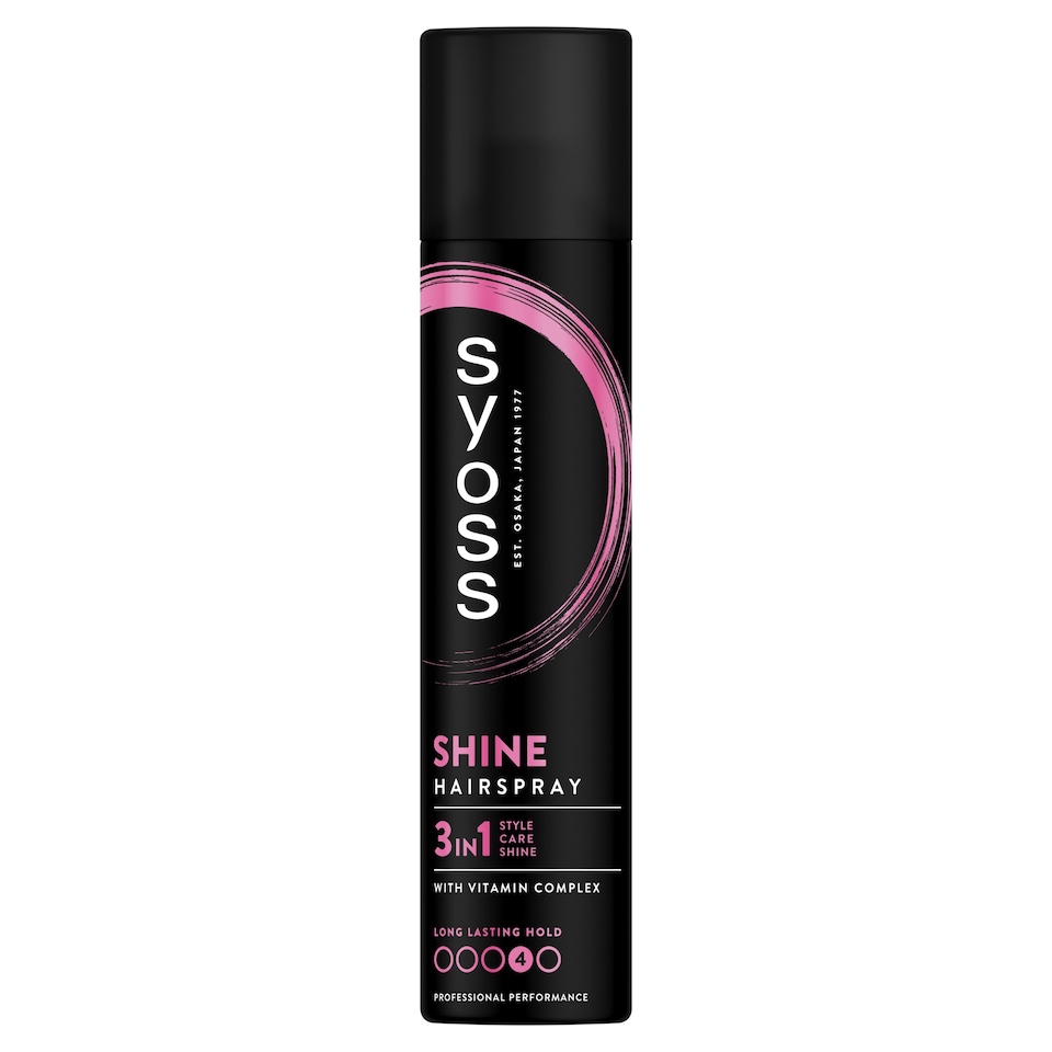 Syoss lak na vlasy Shine & hold 300 ml