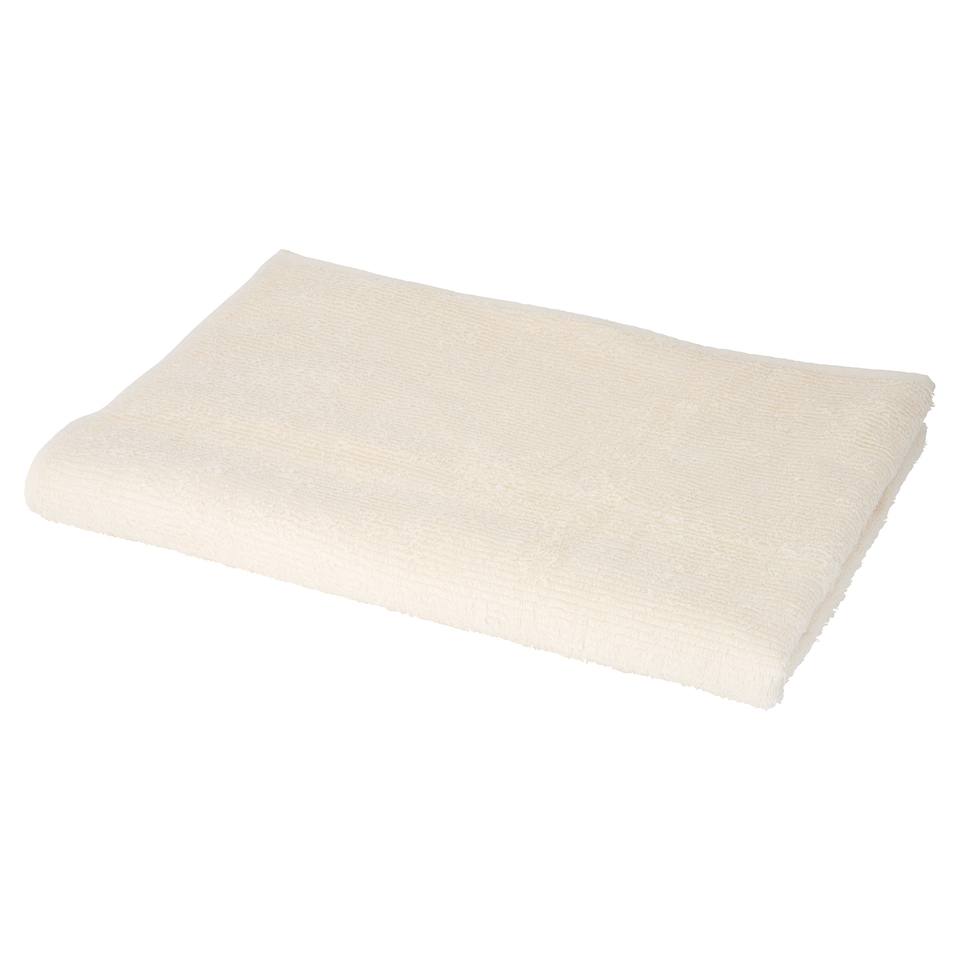 F&F Home Cream Textured Bath Sheet Towel