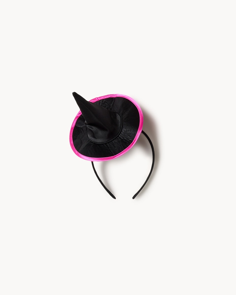 image 1 of F&F Girls Witch Fancy Dress Costume in Pink
