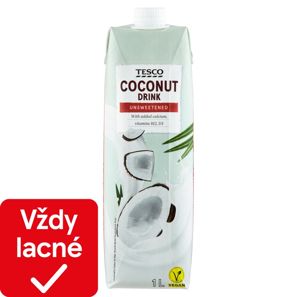 Tesco Kokosový nápoj 1 L