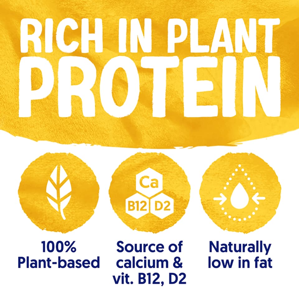 image 1 of Alpro Plant Based Gut Health Yoghurt Alternative - Peach 4 x 125g