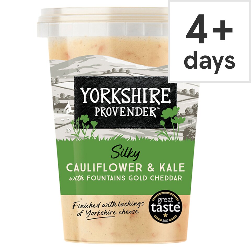 Yorkshire Provender Caili Kale & Fountains Gold Cheddar 560G Tesco