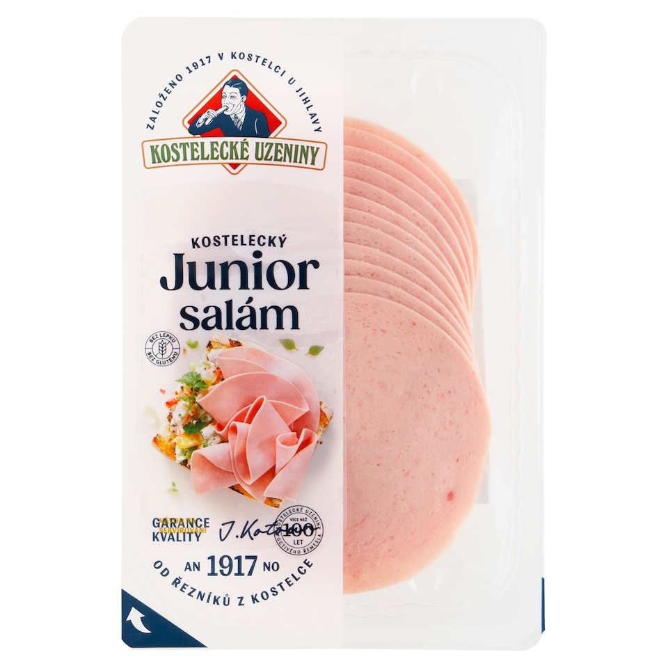 image 1 of Kostelecké Uzeniny Kostelecký Junior Salami 0.100kg