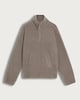 image 4 of F&F Fleece Half Zip Pyjama Top in Brown